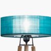 lampe turquoise d'ambiance