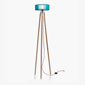 lampe d'ambiance turquoise