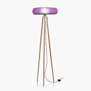 lampe décorative violette