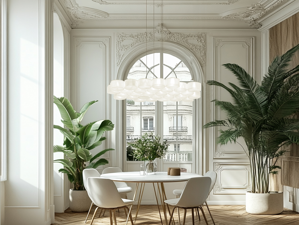 Suspension Clouds 30 – Luminaire en PETG recyclable