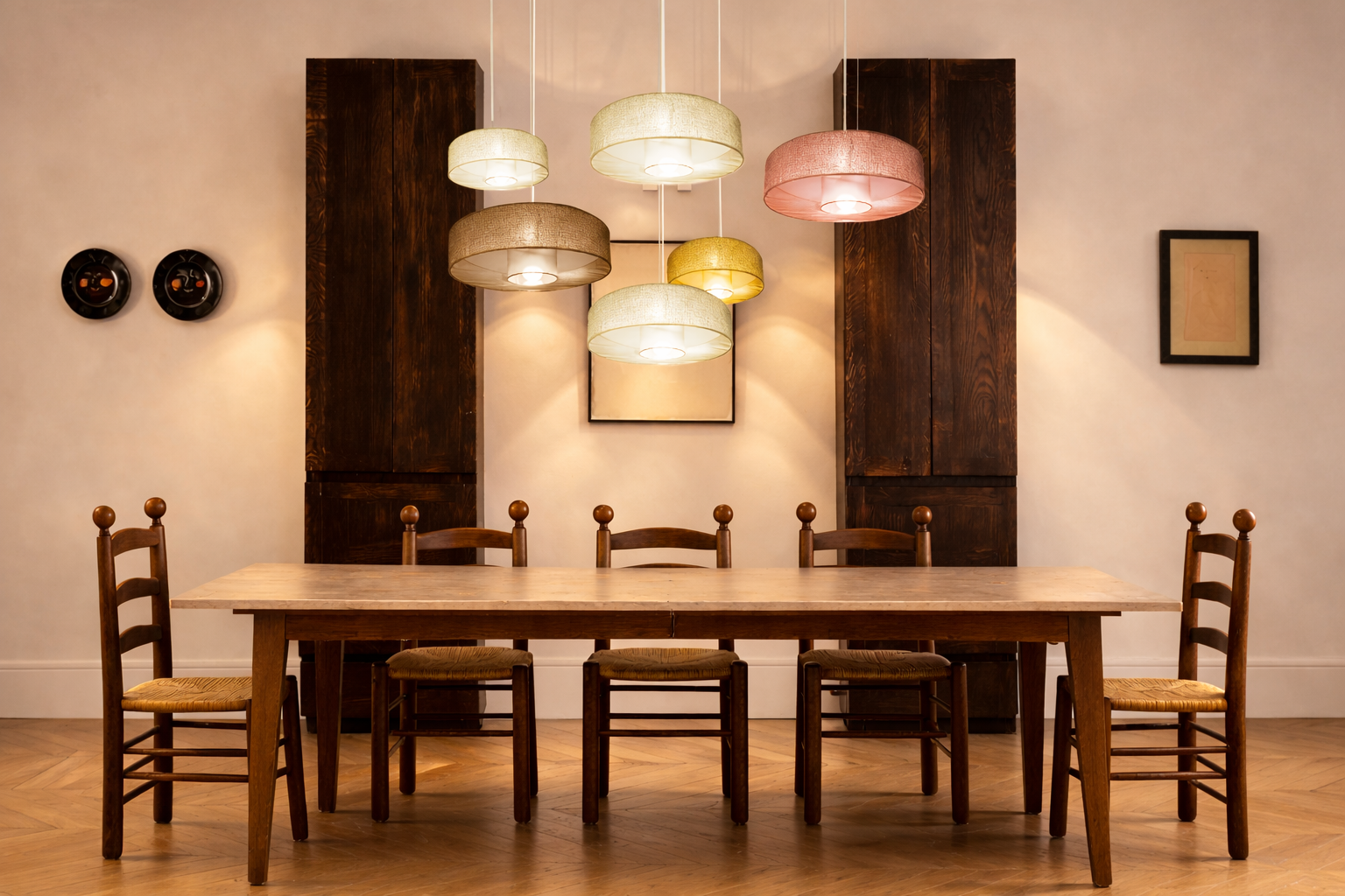 Suspension nonne ecru – Image 2