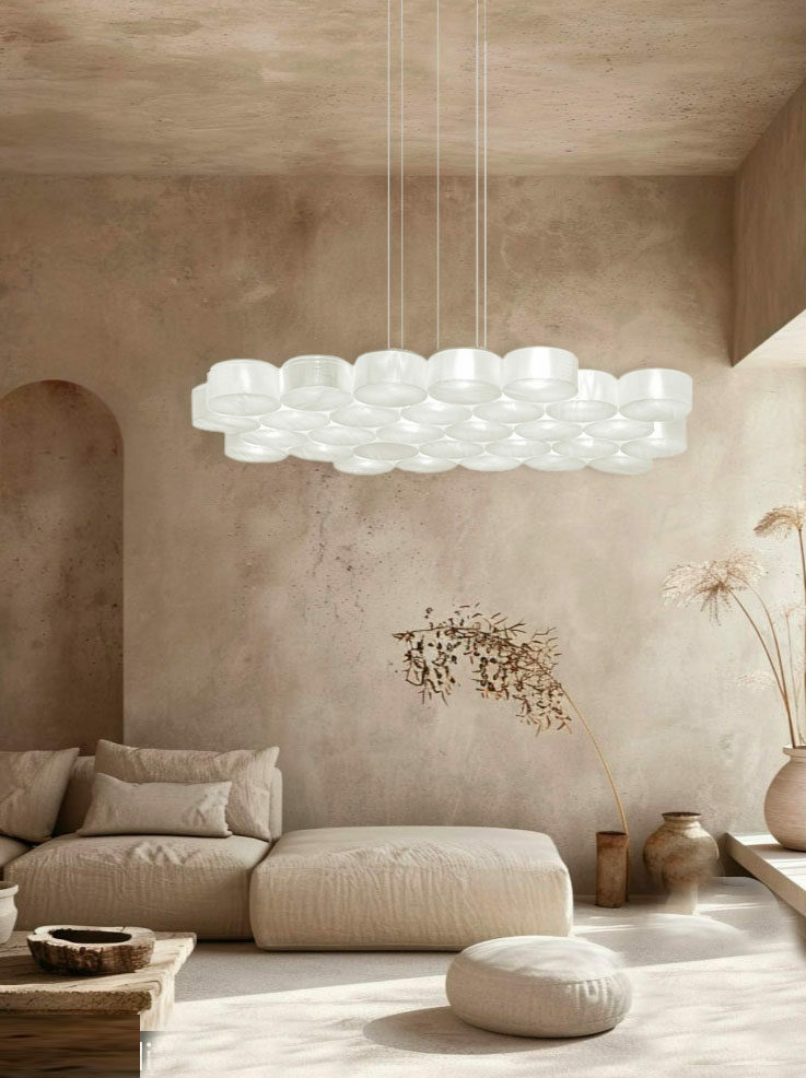 suspension-design--cloud30-3 Suspension Cloud blanche design, luminaire d’ambiance pour salon