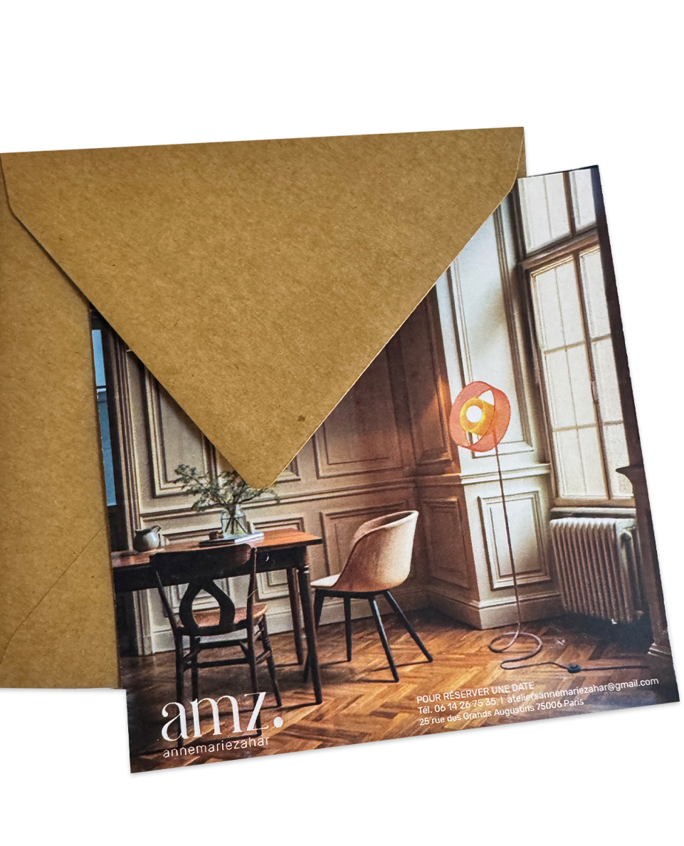 Carte Cadeau I Atelier Création de Luminaire