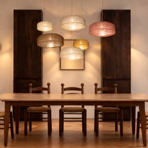 Suspension nonne ecru
